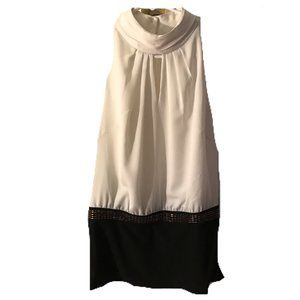 Cache Silk Beaded Crop Top